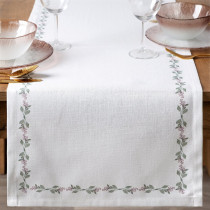 Vodoodpudivý behúň na stôl LILY 40x140 cm